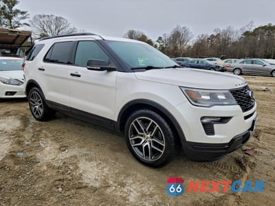 Czwarte zdjęcie samochodu z boku: 2018 FORD EXPLORER SPORT VIN:1FM5K8GT5JGA75926 - miniatura