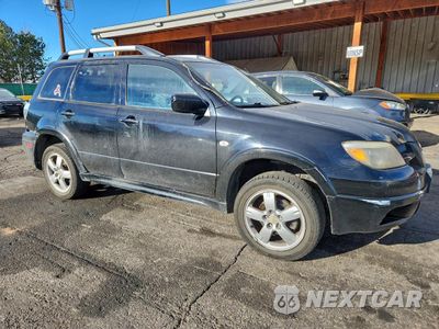 Czwarte zdjęcie samochodu z boku: 2005 MITSUBISHI OUTLANDER LIMITED VIN:JA4LZ81F75U006182 - miniatura