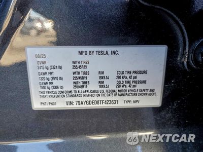 Zdjęcie 12 z 13 samochodu: 2026 TESLA MODEL Y VIN:7SAYGDED8TF423631 - miniatura