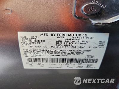 Zdjęcie 13 z 13 samochodu: 2011 FORD EXPLORER LIMITED VIN:1FMHK8F80BGA61654 - miniatura