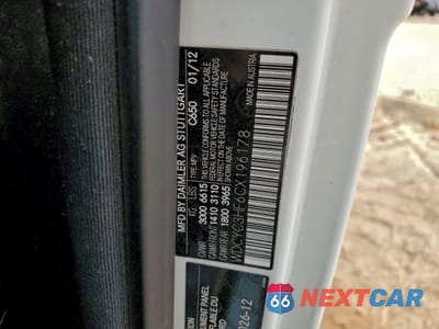 Zdjęcie 13 z 13 samochodu: 2012 MERCEDES-BENZ G 550 VIN:WDCYC3HF6CX196178 - miniatura