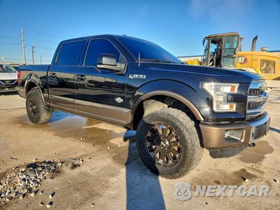 Czwarte zdjęcie samochodu z boku: 2015 FORD F150 SUPERCREW VIN:1FTEW1EG5FFB47825 - miniatura