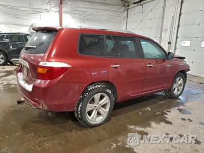 Trzecie zdjęcie samochodu z tyłu: 2010 TOYOTA HIGHLANDER LIMITED VIN:5TDDK3EH9AS029880 - miniatura