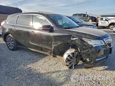 Czwarte zdjęcie samochodu z boku: 2016 ACURA MDX TECHNOLOGY VIN:5FRYD3H46GB002944 - miniatura