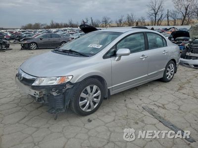 2010 HONDA CIVIC LX 19XFA1F55AE085412 - główne zdjęcie licytacji z USA - miniatura