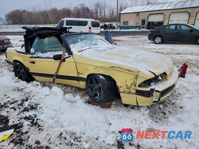 Czwarte zdjęcie samochodu z boku: 1989 FORD MUSTANG LX VIN:1FABP44EXKF226781 - miniatura