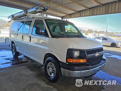 Czwarte zdjęcie samochodu z boku: 2014 CHEVROLET G2500 UTILITY / SERVICE VAN VIN:1GCWGFCB3E1113304 - miniatura