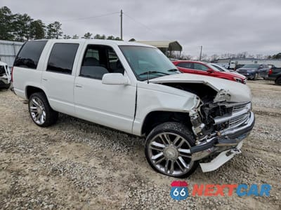 Czwarte zdjęcie samochodu z boku: 1998 CHEVROLET TAHOE K1500 VIN:1GNEK13RXWJ343201 - miniatura