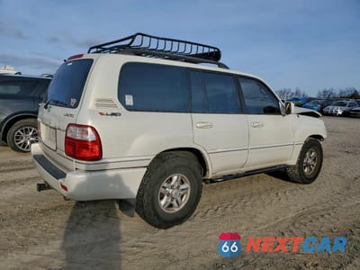 Trzecie zdjęcie samochodu z tyłu: 2000 LEXUS LX 470 VIN:JT6HT00W0Y0080756 - miniatura