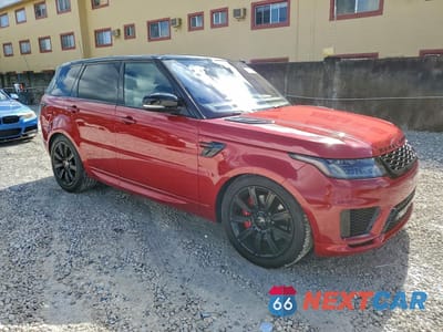 Czwarte zdjęcie samochodu z boku: 2020 LAND ROVER RANGE ROVER SPORT HST VIN:SALWS2RU2LA700535 - miniatura