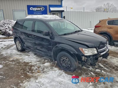 Czwarte zdjęcie samochodu z boku: 2015 DODGE JOURNEY SE VIN:3C4PDCAB0FT679705 - miniatura
