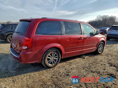 Trzecie zdjęcie samochodu z tyłu: 2014 DODGE GRAND CARAVAN SXT VIN:2C4RDGCG9ER308309 - miniatura