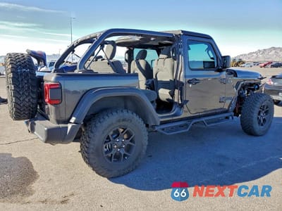 Trzecie zdjęcie samochodu z tyłu: 2024 JEEP WRANGLER 4XE VIN:1C4RJXN68RW369287 - miniatura