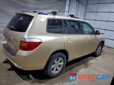 Trzecie zdjęcie samochodu z tyłu: 2008 TOYOTA HIGHLANDER BASE VIN:JTEES41A382087922 - miniatura