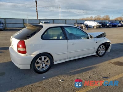 Trzecie zdjęcie samochodu z tyłu: 1996 HONDA CIVIC DX VIN:2HGEJ6345TH111035 - miniatura