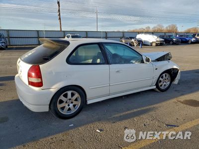 Trzecie zdjęcie samochodu z tyłu: 1996 HONDA CIVIC DX VIN:2HGEJ6345TH111035 - miniatura