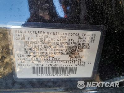 Zdjęcie 12 z 13 samochodu: 2025 NISSAN VERSA S VIN:3N1CN8DV6SL853465 - miniatura