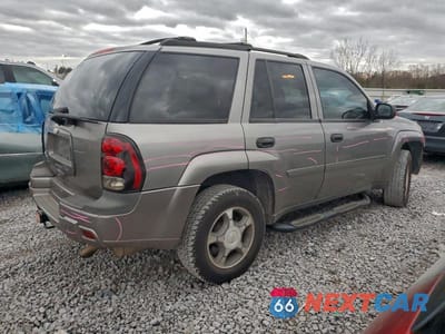 Trzecie zdjęcie samochodu z tyłu: 2007 CHEVROLET TRAILBLAZER LS VIN:1GNDS13S872249974 - miniatura