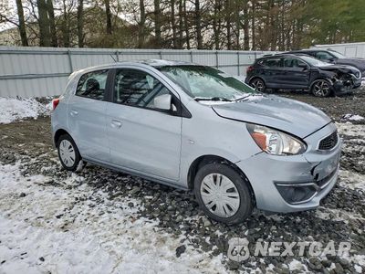 Czwarte zdjęcie samochodu z boku: 2017 MITSUBISHI MIRAGE ES VIN:ML21A3HJ3HH001695 - miniatura