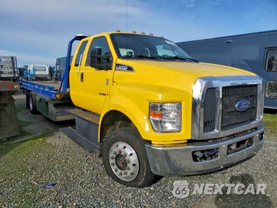 Czwarte zdjęcie samochodu z boku: 2019 FORD F650 SUPER DUTY ROLLBACK TRUCK VIN:1FDWX6DC8KDF13226 - miniatura
