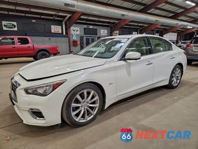 2018 INFINITI Q50 LUXE JN1EV7AR0JM435983 - główne zdjęcie licytacji z USA - miniatura