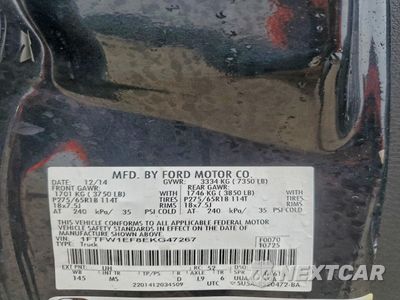 Zdjęcie 12 z 14 samochodu: 2014 FORD F150 SUPERCREW VIN:1FTFW1EF8EKG47267 - miniatura
