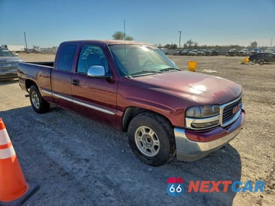 Czwarte zdjęcie samochodu z boku: 2001 GMC NEW SIERRA C1500 VIN:2GTEC19T811234554 - miniatura