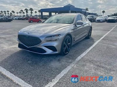 Drugie zdjęcie samochodu z przodu: 2022 GENESIS G70 BASE VIN:KMTG54TE2NU098853 - miniatura