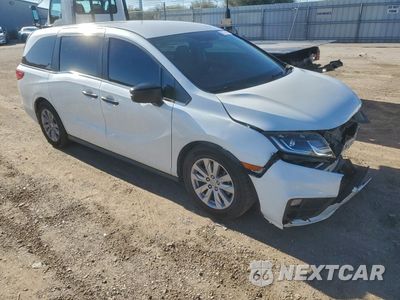 Czwarte zdjęcie samochodu z boku: 2020 HONDA ODYSSEY LX VIN:5FNRL6H2XLB062342 - miniatura