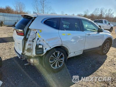 Trzecie zdjęcie samochodu z tyłu: 2022 HONDA CR-V EX VIN:2HKRW2H57NH670964 - miniatura