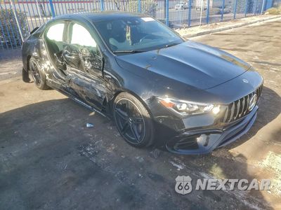 Czwarte zdjęcie samochodu z boku: 2022 MERCEDES-BENZ CLA 45 AMG VIN:W1K5J5DB6NN314411 - miniatura