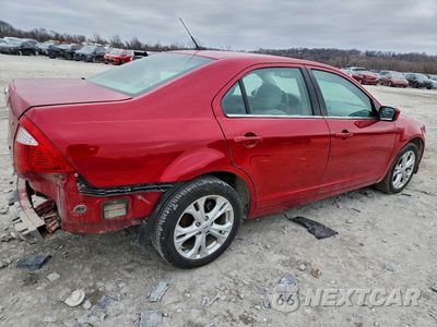 Trzecie zdjęcie samochodu z tyłu: 2012 FORD FUSION SE VIN:3FAHP0HG3CR323162 - miniatura