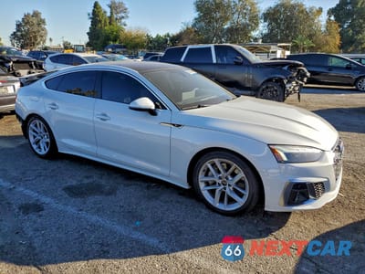 Czwarte zdjęcie samochodu z boku: 2023 AUDI A5 PREMIUM 45 VIN:WAUDACF50PA048408 - miniatura