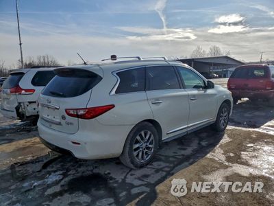 Trzecie zdjęcie samochodu z tyłu: 2014 INFINITI QX60 VIN:5N1AL0MM3EC540226 - miniatura