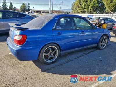 Trzecie zdjęcie samochodu z tyłu: 2003 SUBARU IMPREZA WRX VIN:JF1GD29673G500616 - miniatura