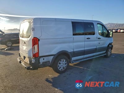 Trzecie zdjęcie samochodu z tyłu: 2015 FORD TRANSIT 250 DELIVERY VAN VIN:1FTNR1ZM2FKA47163 - miniatura