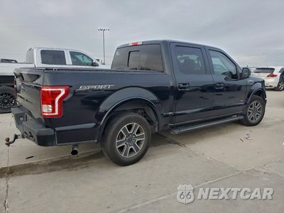 Trzecie zdjęcie samochodu z tyłu: 2016 FORD F150 SUPERCREW VIN:1FTEW1CP0GKE23484 - miniatura
