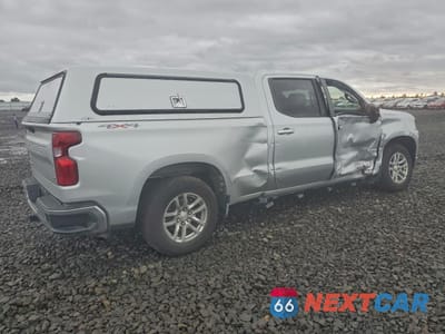 Trzecie zdjęcie samochodu z tyłu: 2021 CHEVROLET SILVERADO K1500 LT VIN:1GCUYDED3MZ244966 - miniatura