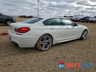 Trzecie zdjęcie samochodu z tyłu: 2016 BMW 650 I GRAN COUPE VIN:WBA6D4C54GD977199 - miniatura