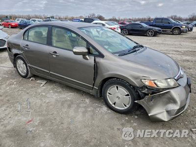 Czwarte zdjęcie samochodu z boku: 2007 HONDA CIVIC HYBRID VIN:JHMFA362X7S030959 - miniatura