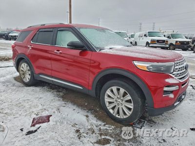 Czwarte zdjęcie samochodu z boku: 2022 FORD EXPLORER LIMITED VIN:1FMSK8FH6NGB27084 - miniatura