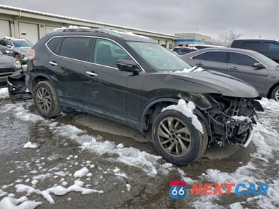 Czwarte zdjęcie samochodu z boku: 2015 NISS ROGUE VIN:5N1AT2MV7FC859179 - miniatura