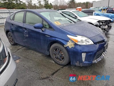 Czwarte zdjęcie samochodu z boku: 2015 TOYOTA PRIUS VIN:JTDKN3DUXF1886193 - miniatura