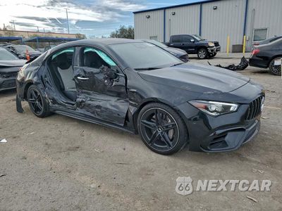 Czwarte zdjęcie samochodu z boku: 2022 MERCEDES-BENZ CLA 45 AMG VIN:W1K5J5DB6NN314411 - miniatura