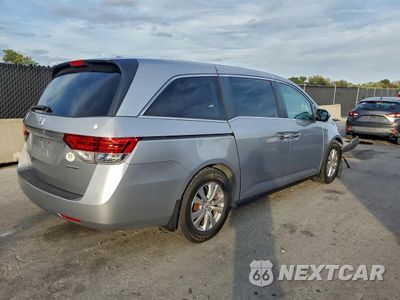 Trzecie zdjęcie samochodu z tyłu: 2016 HONDA ODYSSEY SE VIN:5FNRL5H37GB116110 - miniatura