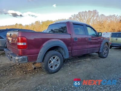 Trzecie zdjęcie samochodu z tyłu: 2006 FORD F150 SUPERCREW VIN:1FTRW14W46FA68690 - miniatura