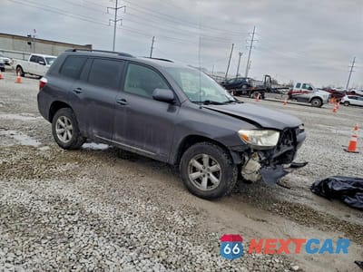 Czwarte zdjęcie samochodu z boku: 2008 TOYOTA HIGHLANDER VIN:JTEDS41A382050025 - miniatura