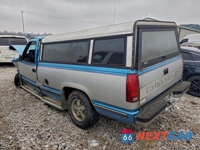 Drugie zdjęcie samochodu z przodu: 1993 CHEVROLET GMT-400 C1500 VIN:1GCEC14K8PZ252504 - miniatura