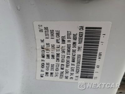 Zdjęcie 13 z 14 samochodu: 2013 HONDA ACCORD EXL VIN:1HGCR3F81DA002956 - miniatura