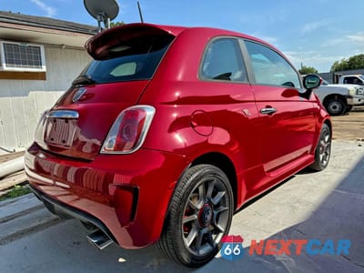 Czwarte zdjęcie samochodu z boku: 2012 FIAT 500 ABARTH VIN:3C3CFFFH8CT337233 - miniatura